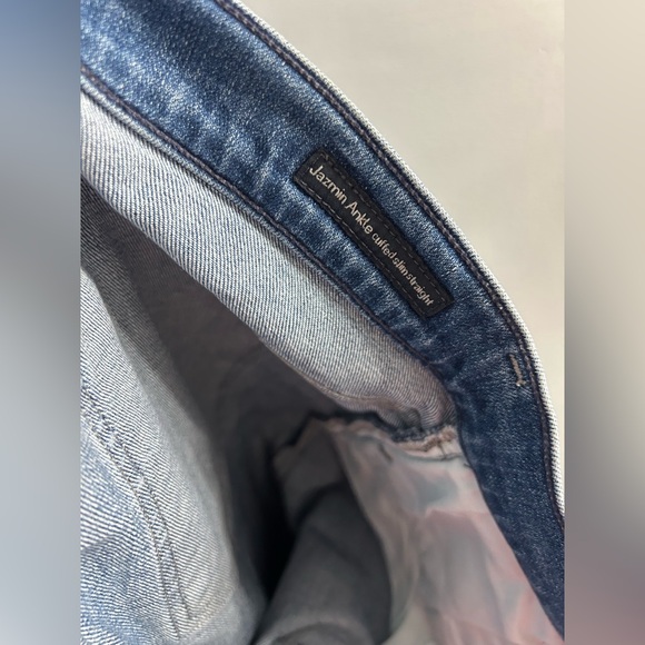 Citizens of Humanity Jazmin High-Rise Ankle Cuffed Slim Straight Jeans - Picture 5 of 13